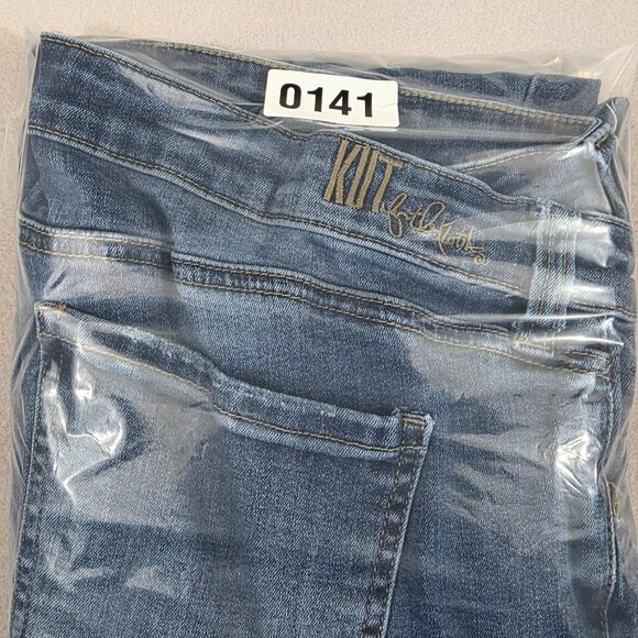 KUT from the Kloth Jeans Womens 16 Blue Denim Carlo Ankle Skinny High-Rise - Picture 12 of 12